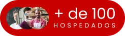 Mais de 100 hospedados